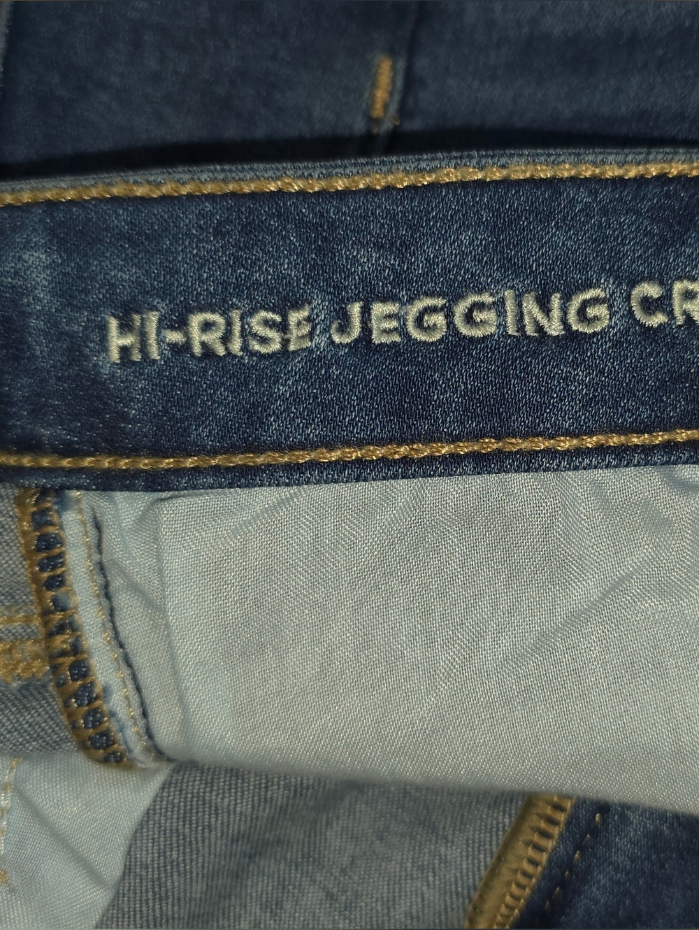 NWT American Eagle Hi-Rise Jegging Crop Size 10 SHORT - Picture 4 of 7